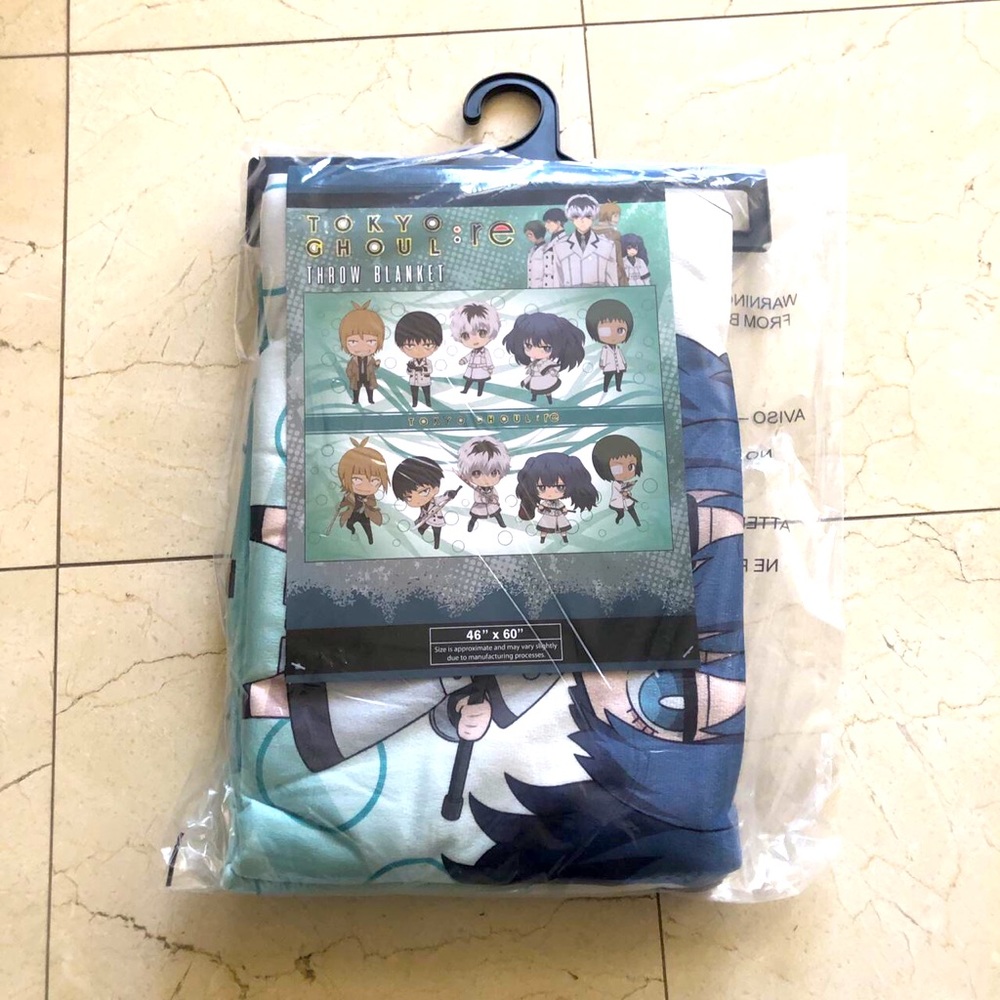 Tokyo Ghoul:re Anime Throw Blanket